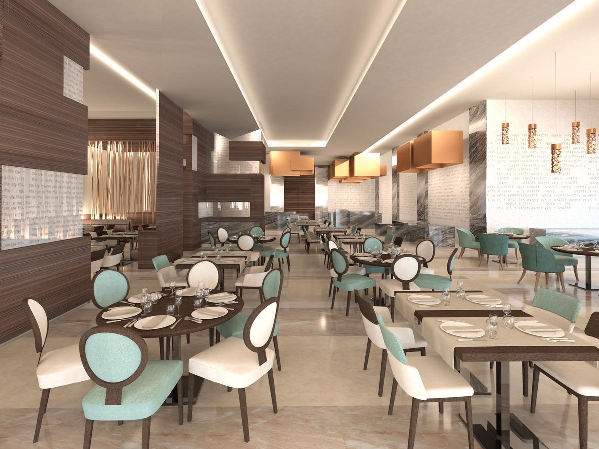 Moevenpick Hotel Du Lac Tunis Eksteriør billede The restaurant